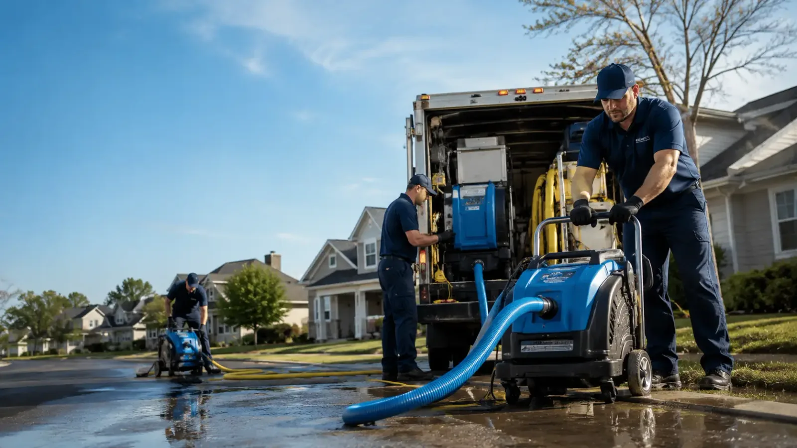 Flood Damage Cleanup in Clayton Lake, ME